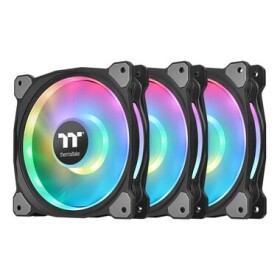 Thermaltake Riing Duo 12 RGB čierna 3ks / Ventilátor / 120 mm / Hydraulic Bearing / 1500 RPM @ 23.9 dB / 42.45 CFM (CL-F073-PL12SW-A)