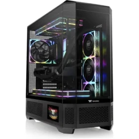 Thermaltake View 600 TG čierna / E-ATX / 2x USB-A 3.0 / 1x USB-C / bez zdroja / priehľadná bočnica (CA-11H-00F1WN-00)