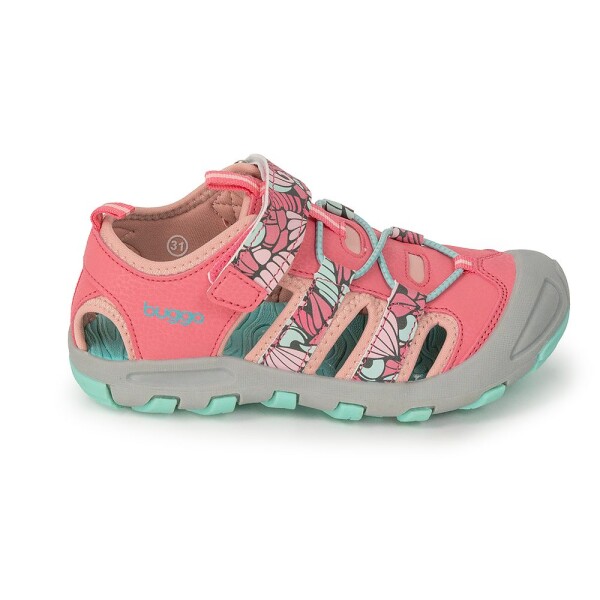Dievčenské sandále BUGGA LUMA Pink/Turquoise - ružové - 29