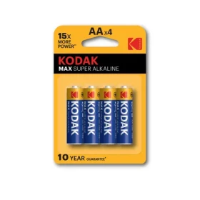 Kodak MAX alkalická batéria AA (blister) 4ks (30952867)