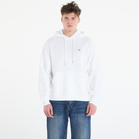 Mikina Calvin Klein Jeans Ls Eu 350Terry Badge Hoodie Bright White XL
