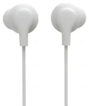 HAMA Popply biela / Slúchadlá do uší s mikrofónom / 1,2 m / 3,5 mm