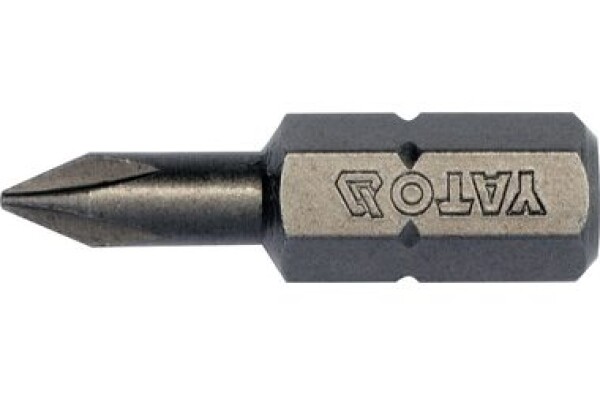 YATO YT-78130 / Bit krížový 1/4 PH0 x 25 mm / 10 ks (YT-78130)