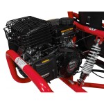 Mamido Detská benzínová motokára MUD MONSTER červená