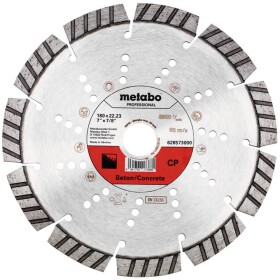 Metabo 628573000 diamantový rezný kotúč Priemer 180 mm Ø otvoru 22.23 mm 1 ks; 628573000