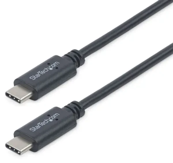 StarTech čierna / Kábel USB-C na USB-C / 1 m / USB 2.0 / 480 Mbps (USB2CC1M)