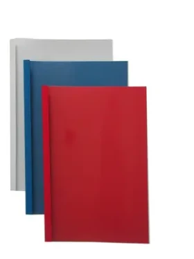 OEM Termodosky PRESTIGE 6mm - zadná farebná imitácia kože - 225 g - červená - 100 ks (FTD6-cervena)
