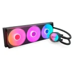 NZXT Kraken Core 360 RGB čierna / 3x 120mm / Fluid Dynamic Bearing / 31.9 dB @ 2400 RPM / 75.05 CFM / ARGB / AMD + Intel (RL-KR36C-B1)