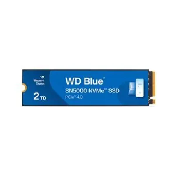 WD Blue SN5000 2TB / SSD / M.2 2280 / PCIe Gen4 / čítanie: 5150MBps / zápis: 4850MBps (WDS200T4B0E)
