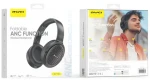 Awei AT78 čierna / Slúchadlá cez hlavu / ANC / Bluetooth 6.0 / 40mm / až 50 h (AT78 ANC)