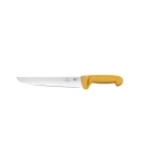 VICTORINOX Swibo Mäsiarsky nôž oranžový / Mäsiarsky nôž / 24 cm / hladké ostrie / SB (5.8431.24)