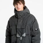 Bunda C.P. Company Eco-Chrome R Mixed Hooded Down Jacket Dark Shadow Grey L