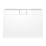 OMNIRES - BROOKLYN akrylátová sprchová vanička obdĺžniková, 80 x 100 cm biela lesk /BP/ BROOKLYN80/100/PBP