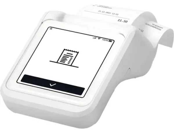 Sumup SOLO Printer biela / Platobný terminál / Tlačiareň účteniek / Bluetooth / Wi-Fi / Dotykový displej (4260325423731)