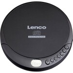 Lenco CD-200 čierna / prenosný CD prehrávač / 3.5 mm jack / CDamp;CD-Ramp;CD-RW (CD-200)