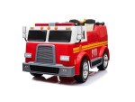 Mamido Elektrické požiarne auto červené