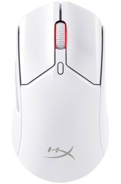 HyperX Pulsefire Haste 2 Wireless biela / Herná bezdrôtová myš / optická / 26000DPI / 6 tlačidiel / USB / BT / 2.4GHz (6N0A9AA)