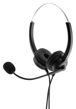 MediaRange Headset Stereo USB 2.0 čierna, strieborná / Slúchadlá s mikrofónom / Binaurálna / USB-A / 2 m (MROS304)