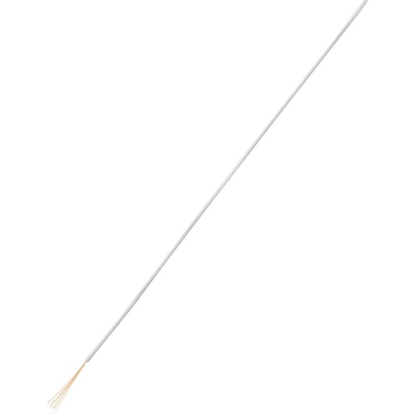 TRU COMPONENTS 1567848 opletenie / lanko, LiFY, 1 x 0.75 mm², biela, 25 m; 1567848