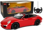 RASTAR RASTAR Auto na diaľkové ovládanie Porsche 911 R / C 1:14 červené