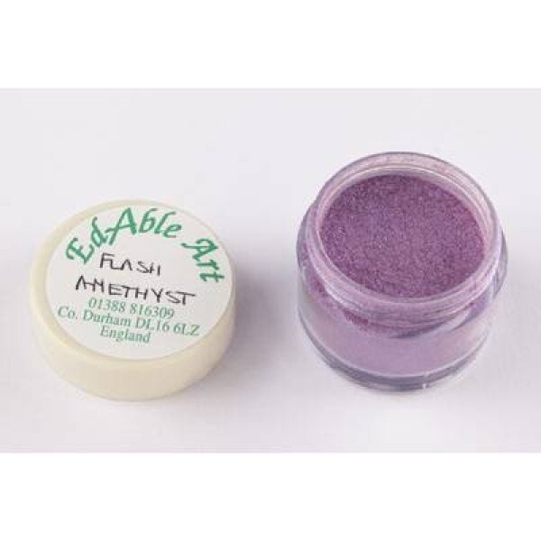 Prachová farba Flash Amethyst - Edable Art