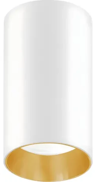 Maclean MCE458 W/G biela/zlatá / Stropné bodové svietidlo / okrúhle / hliníkové / GU10 / O 55x100 mm (MCE458)