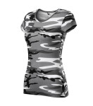 Camo Pure Tričko maskáčová šedá XS