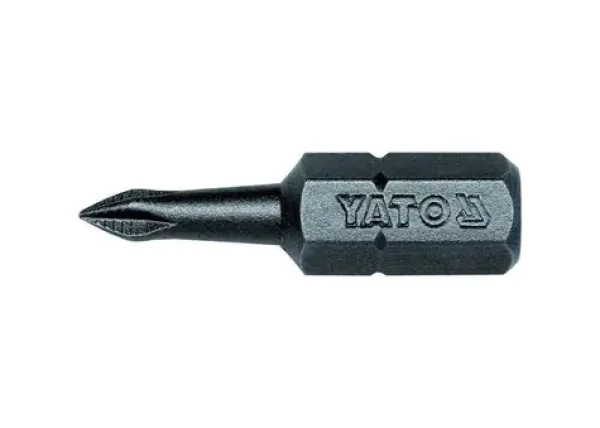 YATO YT-7806 / Bit krížový 1/4" PH0 x 25 mm / 50 ks (YT-7806)