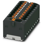 Phoenix Contact 1047424 blok rozvádzača čierna 20 ks; 1047424