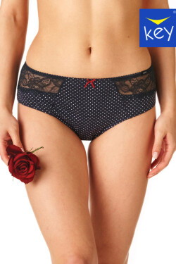 DÁMSKE NOHAVIČKY LPC 612 B23 NAVY BLUE-RED XXL
