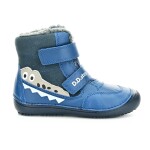 D.D.Step DDStep W063-52415 tmavo modré zimné barefoot topánky 31 EUR