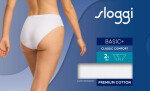 Dámske nohavičky Sloggi Basic+ Tai 2P biele WHITE 40
