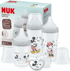 NUK Sada dojčenských fliaš / 150-260 ml / 0+ / biela (10255013)