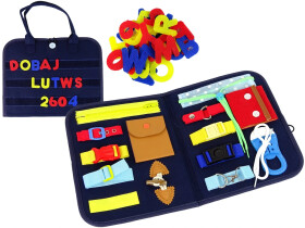 Mamido Senzorický Manipulačný Kufrík pre Batoľa