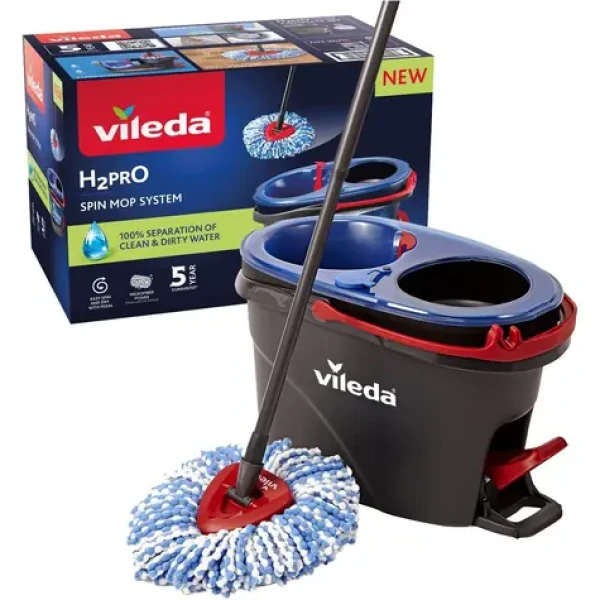 Vileda H2PrO Spin / mop vedro so šliapacím pedálom (178333)