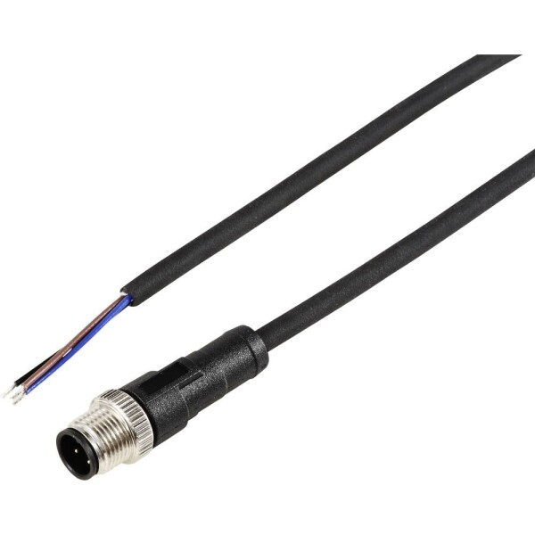 TRU COMPONENTS pripojovací kábel pre senzory - aktory, TC-12833168, piny: 3, 10 m, 1 ks; TC-12833168