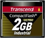 Transcend Compact Flash 2GB INDUSTRIAL TEMP / CF / 2GB / čítanie: 85MBs zápis 70MBs (0760557857655)