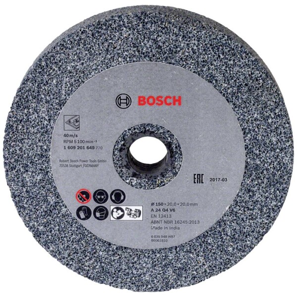 Bosch Accessories 1609201649 Bosch Power Tools Priemer 150 mm Ø otvoru 20 mm 1 ks; 1609201649