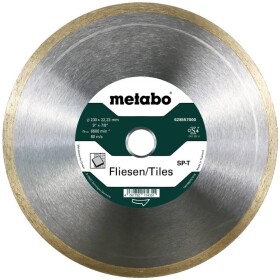 Metabo 628557000 diamantový rezný kotúč Priemer 230 mm Ø otvoru 22.23 mm obklady 1 ks; 628557000