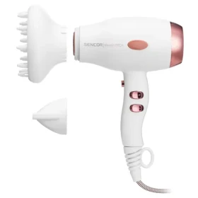 Sencor SHD 8100GD biela / Fén na vlasy / 2100 W / 2 rýchlosti / 3 teploty (8590669291342)