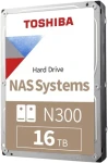 Toshiba N300 MN11ACA16TS 16TB / HDD / 3.5 "/ SATA 6 Gb/s / 512MB cache / 7 200 rpm / Interné (MN11ACA16TS)