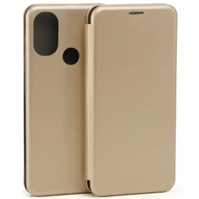 Beline Book Magnetic pre Motorola Moto Edge 30 zlaté / Puzdro typu kniha / Stojanček / Vrecko na kartu