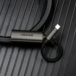 USAMS U22 SJ282 čierna / Adaptér / USB-C - HDMI / 4K / 0,15 m (SJ282HD01)
