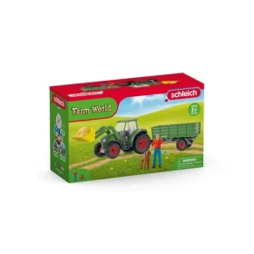 Schleich Traktor s prívesom