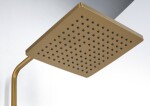 SAPHO - Sprchový stĺp s termostatickou batériou, zlato mat SZ139GB