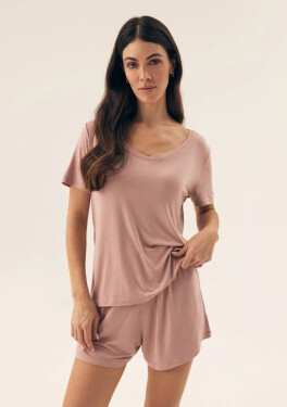 Dámske pyžamo Henderson 42409-39X XL Sv. hnědá