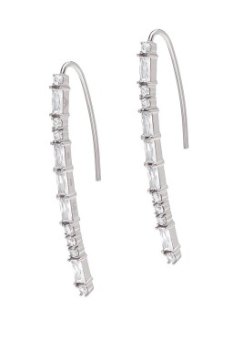 Emporio Armani Jedinečné strieborné visiace náušnice EG3606040