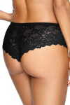 Dámske brazilky 053/54/2 Carmela black - MAT černá L