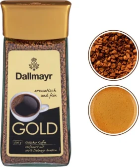 Dallmayr Gold 200g / Instantná káva / 100% Arabica (58636150)