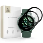 Tech-Protect Glass Flex+ pre Garmin Vivoactive 6 čierne / Ochranné sklo / Hybridné / 2 ks
